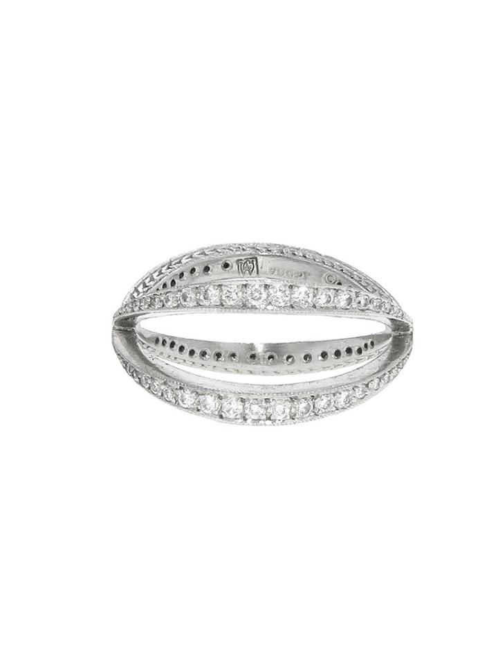 Cathy Waterman Infinity Band - Designer Platinum Ring