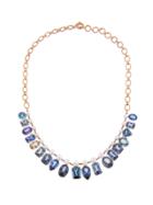 Irene Neuwirth Ocean Tanzanite And Akoya Pearl Necklace
