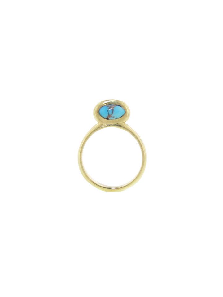 Ten Thousand Things Standing Turquoise Ring