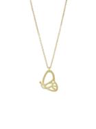 Ylang 23 Butterfly Necklace - Yellow Gold