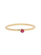 Katie Diamond Ruby Goldie Stacking Ring