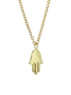 Finn Minor Obsessions Dainty Hamsa Necklace