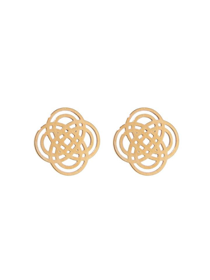 Ginette Ny Infinity Stud Earrings