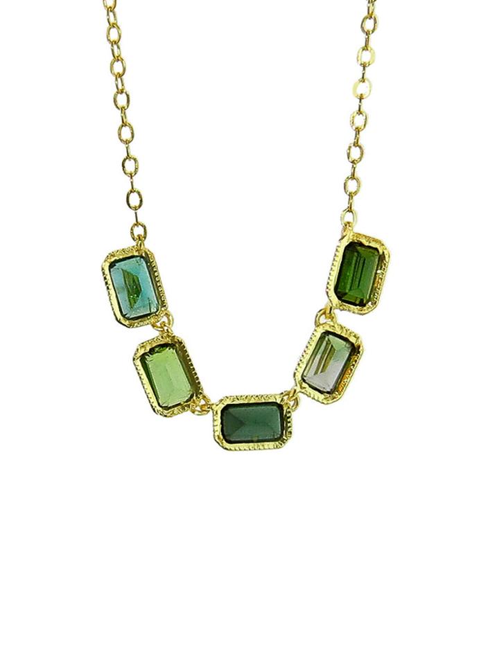 Ila Afet Green Tourmaline Necklace