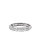 Sethi Couture Wide Pave Band - White Gold Ring