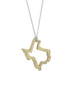 Daniela Rivkah Texas Pendant Necklace - Yellow Gold