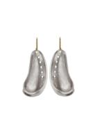 Annette Ferdinandsen Large Abalone Shell Earrings - Sterling Silver