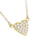 Jennifer Meyer Diamond Heart Bracelet - Yellow Gold