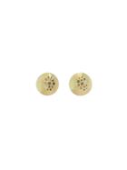 Todd Reed Autumn Diamond Studs - Yellow Gold