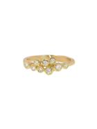 Yasuko Azuma Diamond Cluster Ring - 18 Karat Yellow Gold
