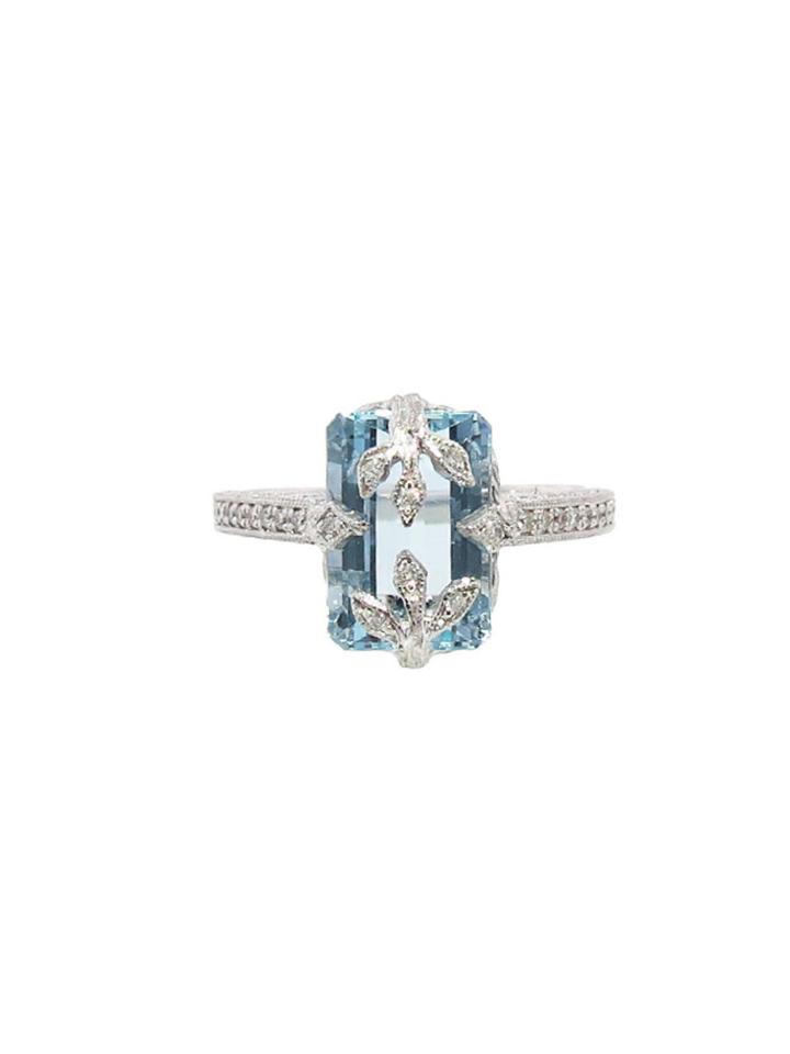 Cathy Waterman Aqua Forest Ring
