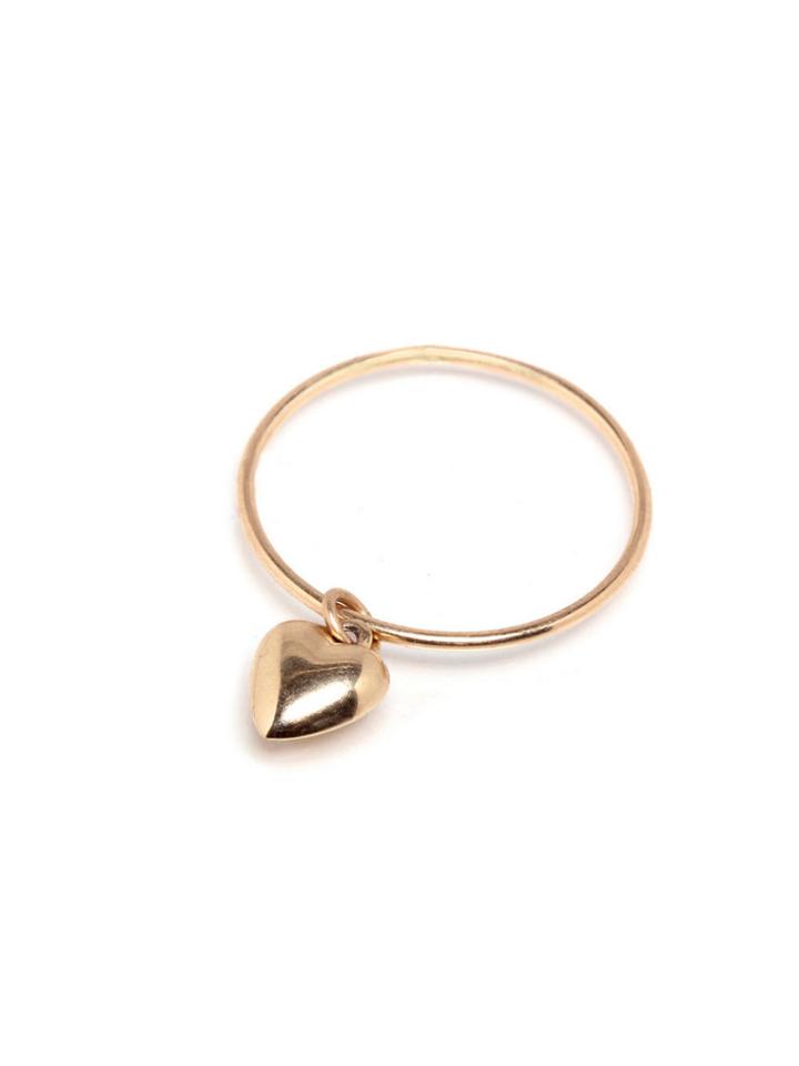Workhorse Megan Heart - Yellow Gold Ring
