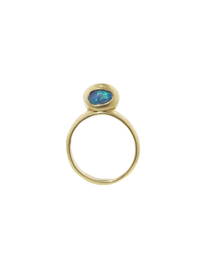 Ten Thousand Things Standing Opal Ring