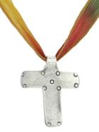 Catherine Michiels Padres Cross - Silver
