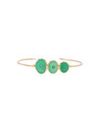 Pascale Monvoisin Louise #3 Chrysoprase Cuff