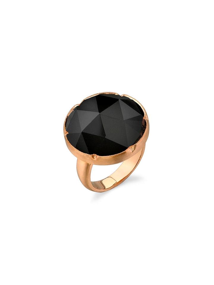 Irene Neuwirth Black Onyx Ring - Rose Gold