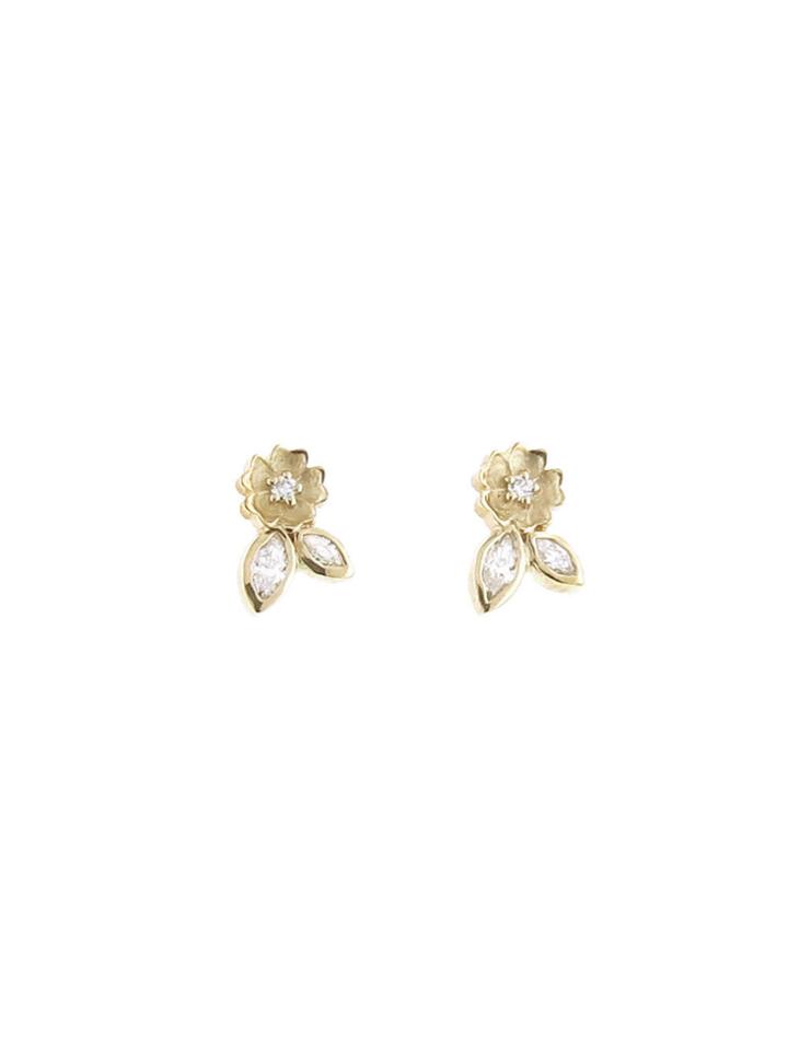Megan Thorne Buttercup Double Marquise Studs