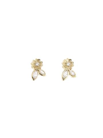 Megan Thorne Buttercup Double Marquise Studs