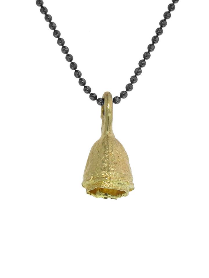 Catherine Michiels Clara Bell Pendant- 14k Yellow God