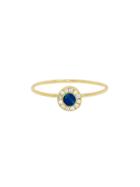 Jennifer Meyer Opal Inlay Circle Ring With Diamonds