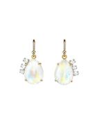 Irene Neuwirth Rainbow Moonstone And Diamond Drop Earrings
