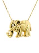 Jennifer Meyer Elephant Necklace - Yellow Gold
