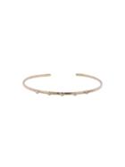 Melissa Joy Manning Yellow Gold Cuff With Circle Accents