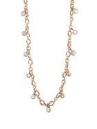 Ten Thousand Things Oval Link Diamond Dangle Necklace - Rose Gold