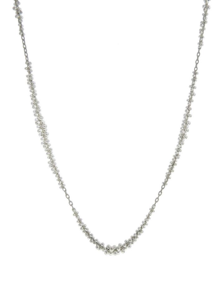 Ten Thousand Things Luxe Bead Cluster Necklace - Sterling Silver