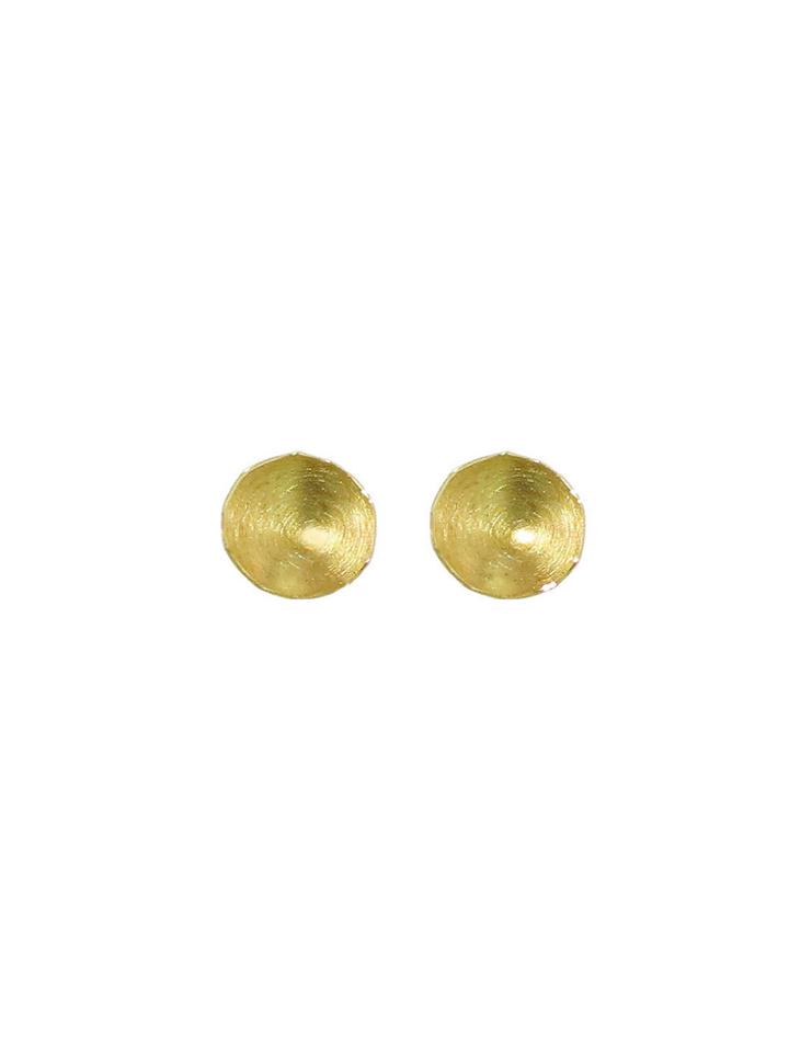 Himatsingka Medium Fragment Studs - Yellow Gold