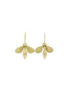 Annette Ferdinandsen Unique Fly Earrings - Yellow Gold