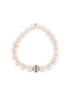 Sydney Evan White Potato Pearl Bracelet - Mala Bead