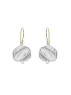 Jamie Joseph Small Flower Petal Earrings - Silver