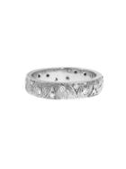 Cathy Waterman Round Thorn Band - Platinum