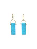 Ylang 23 Turquoise Howalite Sycamore Earrings