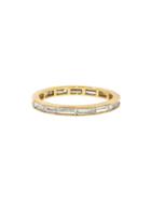 Sethi Couture Channel Set Baguette Band - Yellow Gold Ring