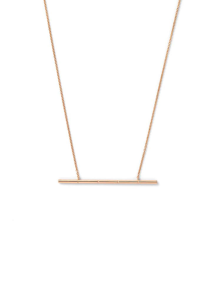 Monique Péan Small Etched Rod Necklace