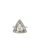 Cathy Waterman Diamond Triangle Ring
