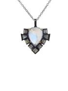 Nak Armstrong Rainbow Moonstone And Labradorite Mosaic Pendant