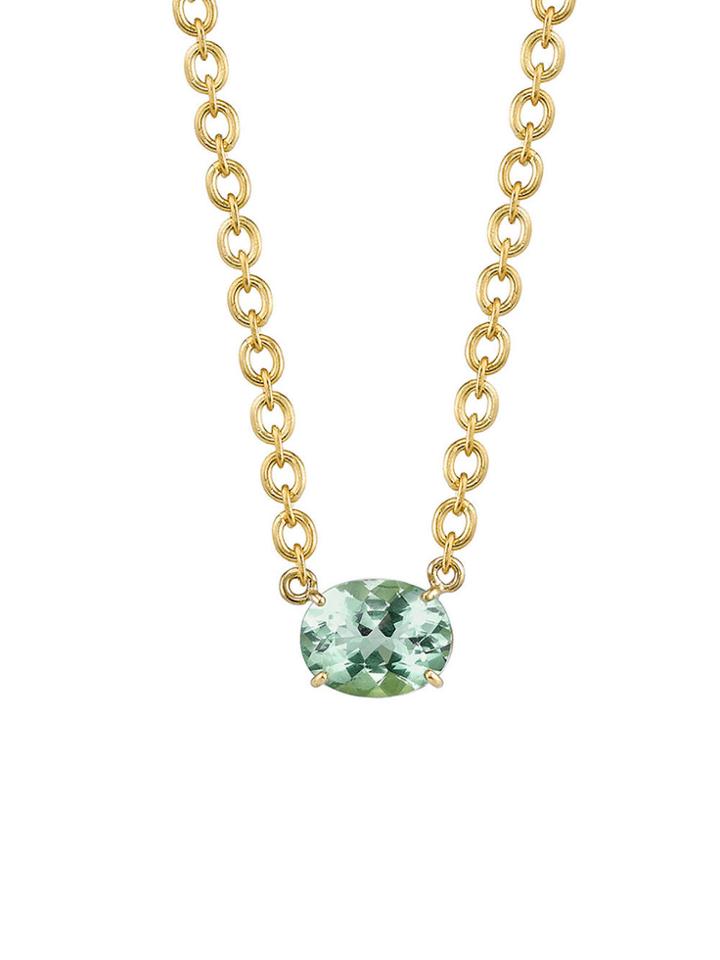 Irene Neuwirth Limited Edition Green Beryl Necklace