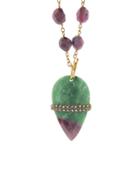 Cathy Waterman Ruby And Zoisite Charm