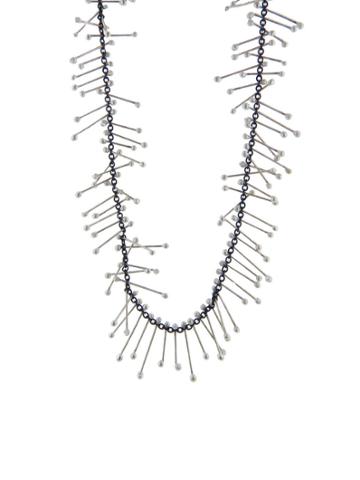 Himatsingka Stamen Silver Necklace