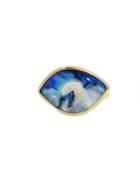 Annette Ferdinandsen Opal Eye Ring - 18 Karat Yellow Gold