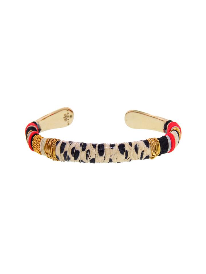 Gas Bijoux Spotted Massai Python Cuff