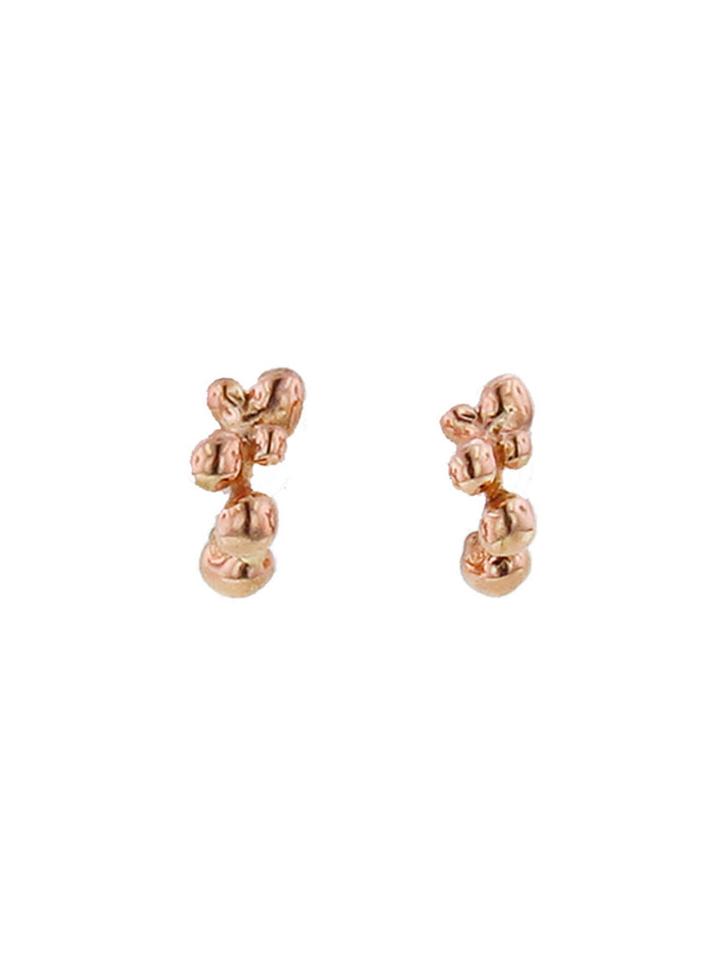 Ten Thousand Things Molten Hoops - Rose Gold