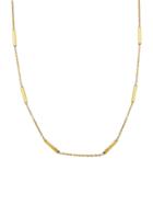 Jennifer Meyer Bar Chain Necklace - Yellow Gold