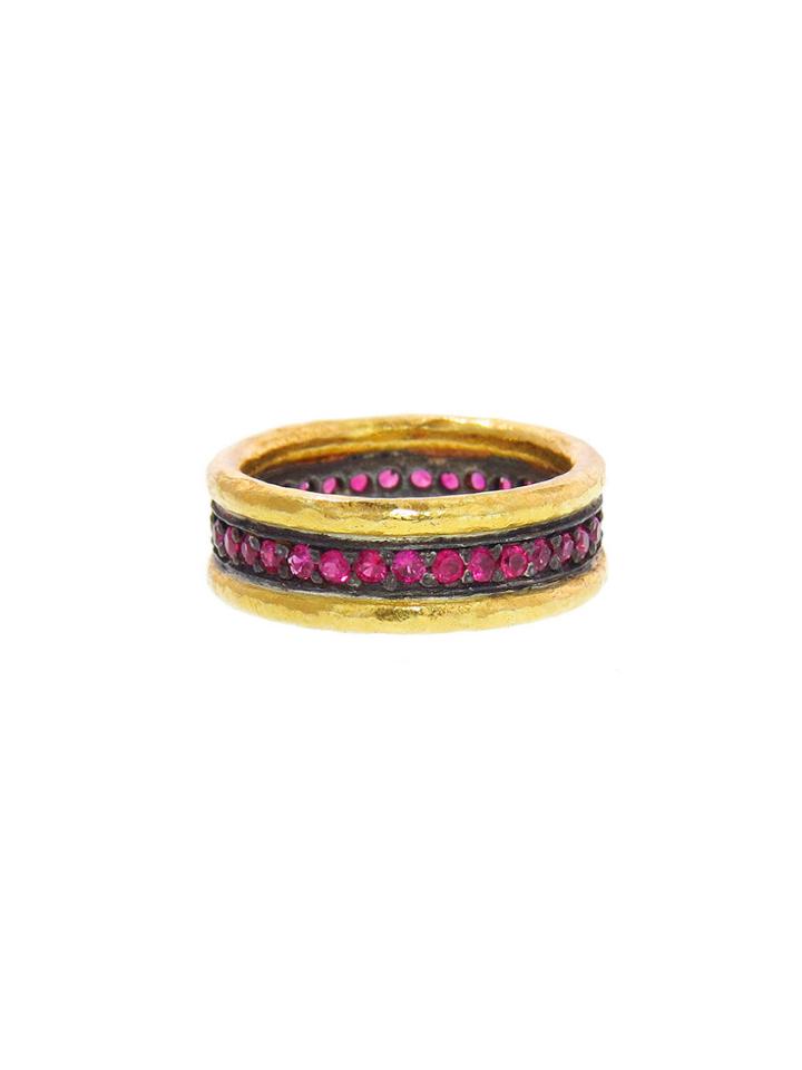 Ara Collection Mini Memory Band - Ruby
