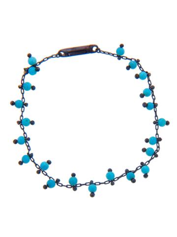 Ten Thousand Things Double Studded Turquoise Bracelet