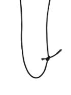 Erica Molinari Black Leather Cord - 32