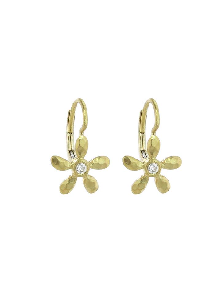 Cathy Waterman Daisy Earrings